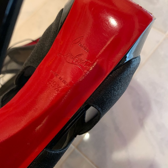 Christian Louboutin Farfamesh glitter bootie - Picture 4 of 8